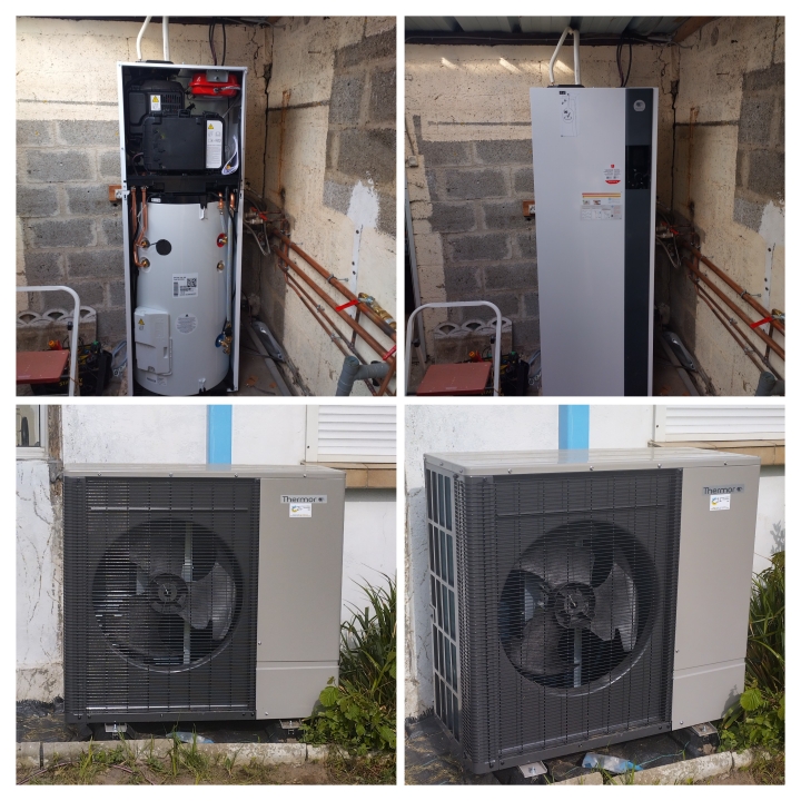 Installation de Pompe à Chaleur Air/Eau à Rang-du-Fliers – C2L pompe à chaleur et climatisation